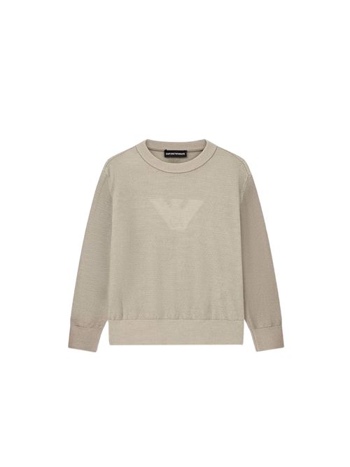 Maglia, bambino, logata. EMPORIO ARMANI | EB001581 AF27312M0001